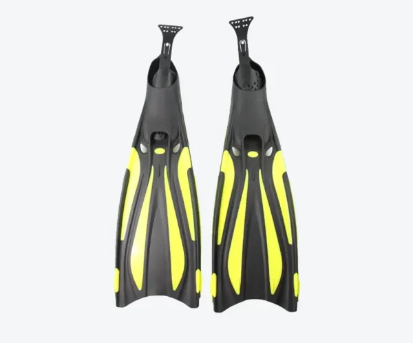 F03 Yellow Snorkel Diving Fins