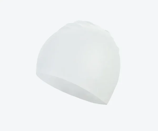 SC01 White Swim Cap