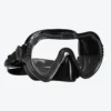 M165 Large View Scuba Mask Black 2