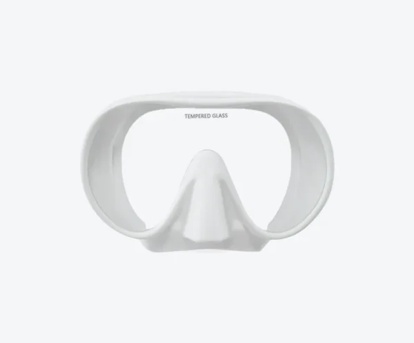 M166 Frameless Snrokel Mask White