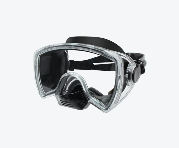 M168 Valve Diving Mask Black2