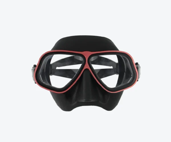 M206 Aluminum Diving Mask Red