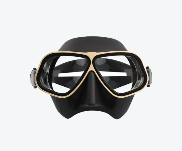 M206 Aluminum Diving Mask Yellow