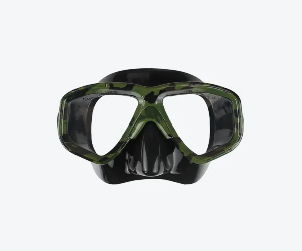 M220 Snorkel Diving Mask Green Camoufage
