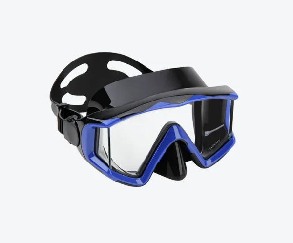 M308 panoramic Diving Mask Black Blue