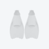 F02 Rubber Swim Fins White