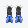 F12 Short Diving Fins Blue