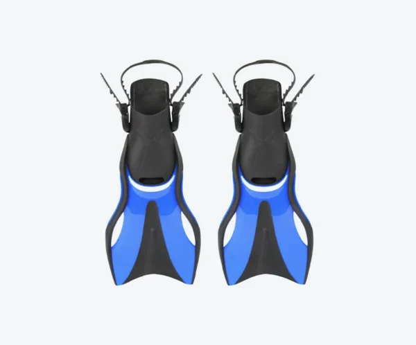 F12 Short Diving Fins Blue