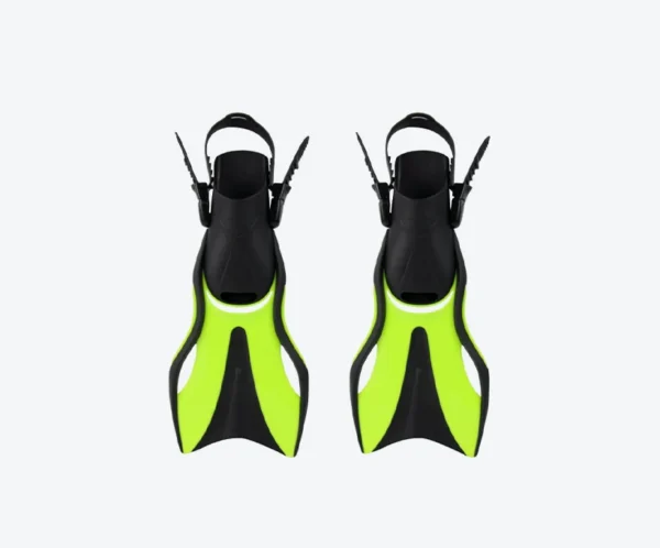 F12 Short Diving Fins Green