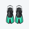 F13 open heel fins Green