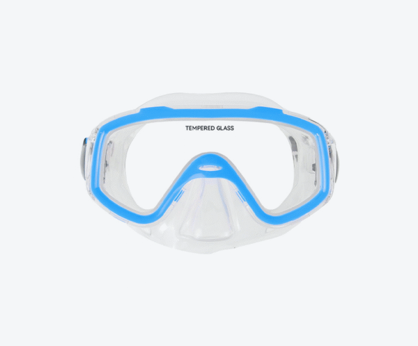 M159 Kid Freediving Mask Light Blue