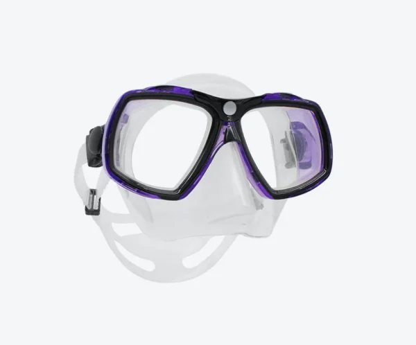 M263 Squared diving mask purple 2