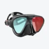 M267 Low volume scuba diving mask Black UV protetion