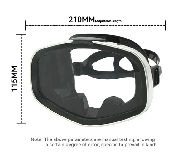 Aluminum Diving Mask MS12
