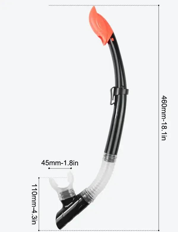 SN115 Best Semi Dry Snorkel Size