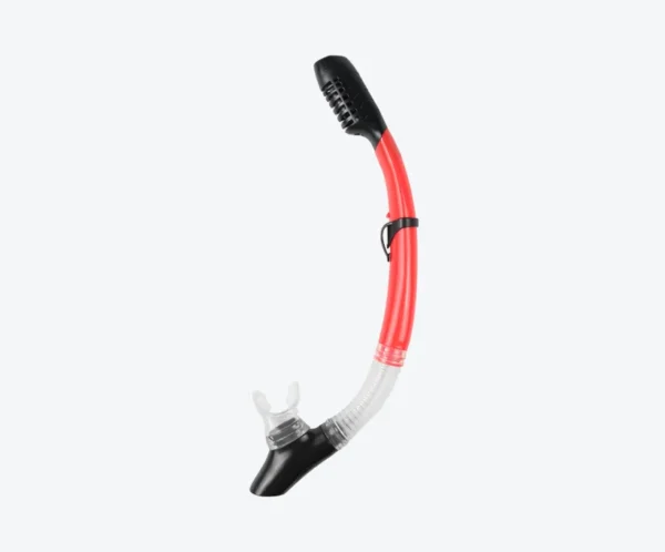 SN119 Freediving Snorkel Tube Red