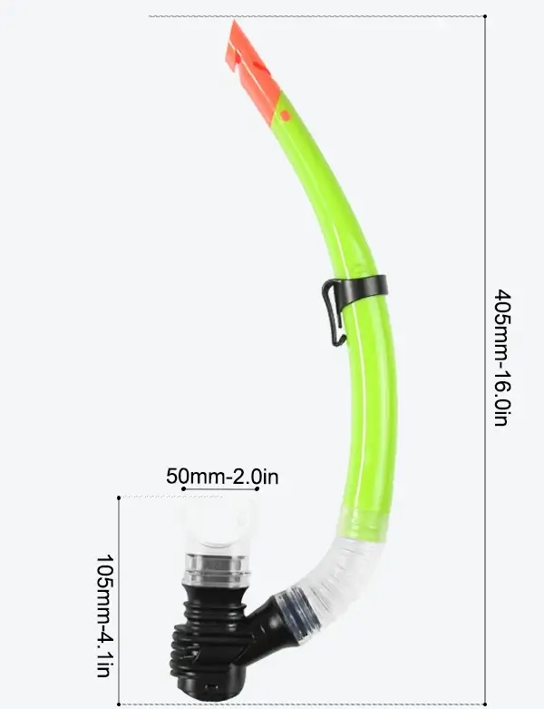 SN73-1 Kids Semi Dry Snorkel Size