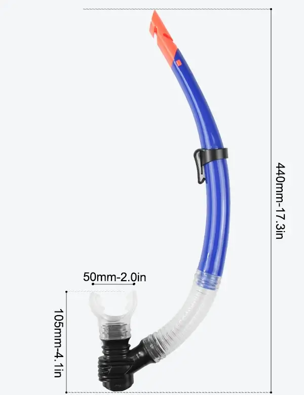 SN73 Advanced Diving Snorkel Size