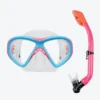 M265+SN16 Kid Snorkel Set Blue Pink