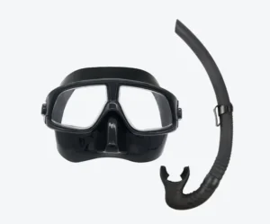 M272+SN52 Freediving Snorkel Set Black