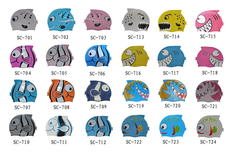 SC06 Kid Swim Cap Colors