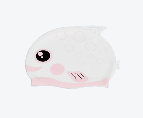 SC06 Kid Swim Cap White