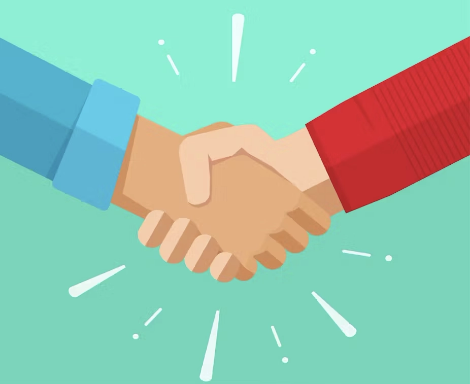 Shake hand