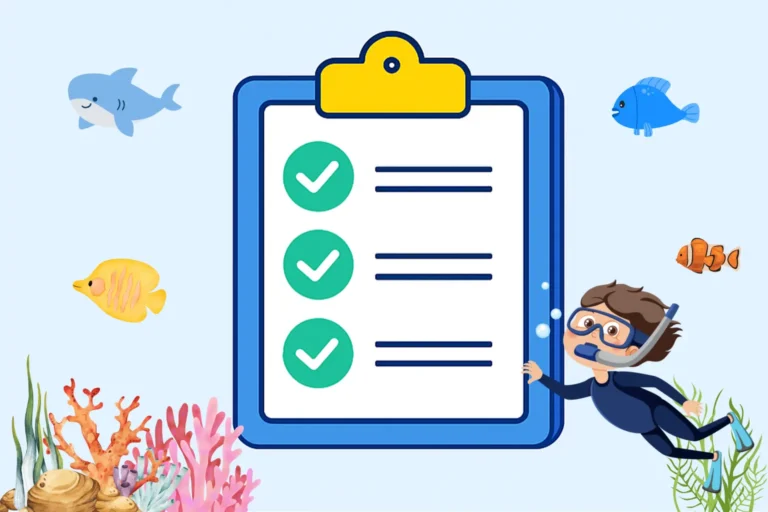 Scuba mask supplier checkbox Guide